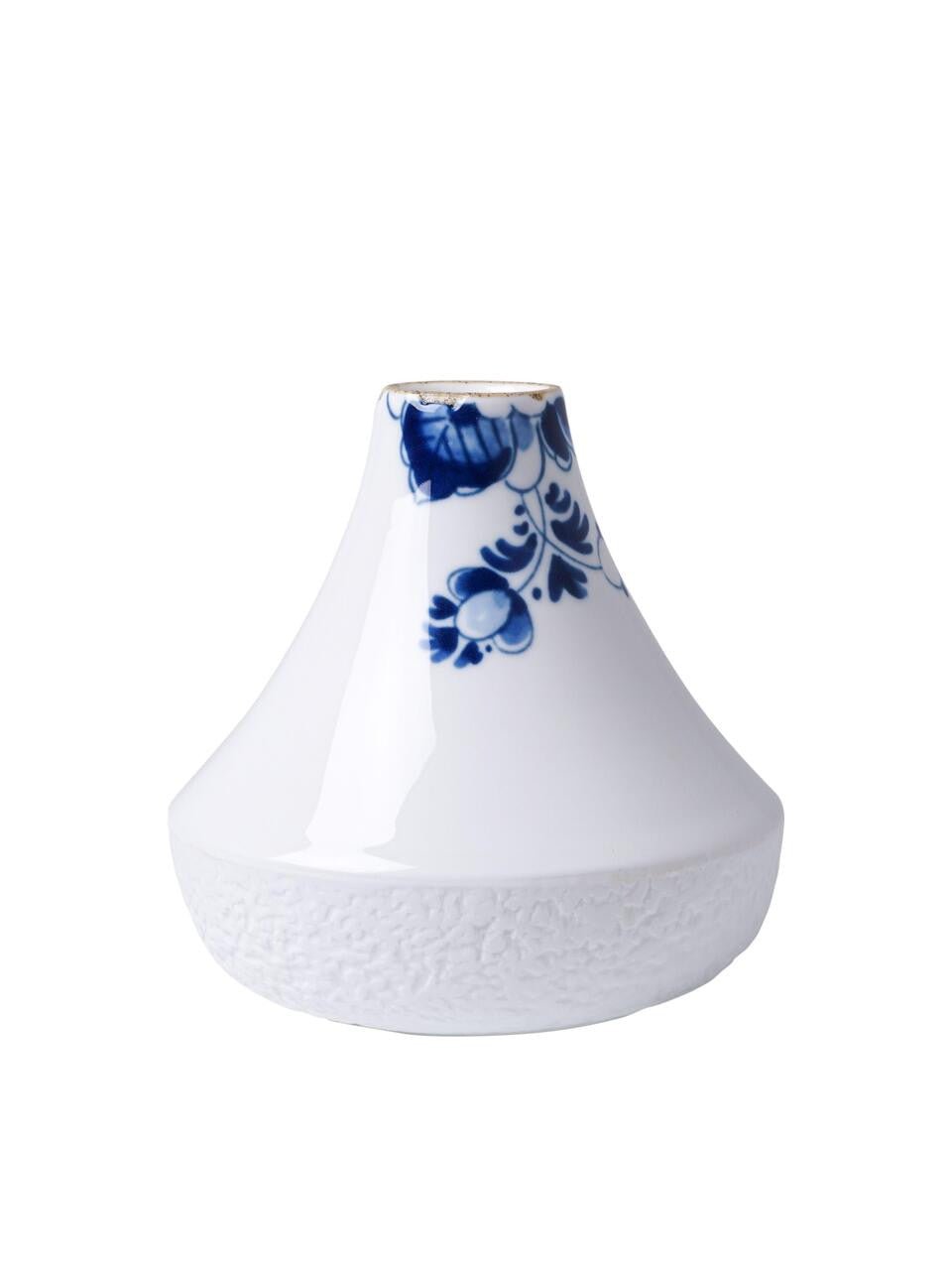 Heinen Delfts Blauw Blauw Bloesem kandelaar - Kavel 84