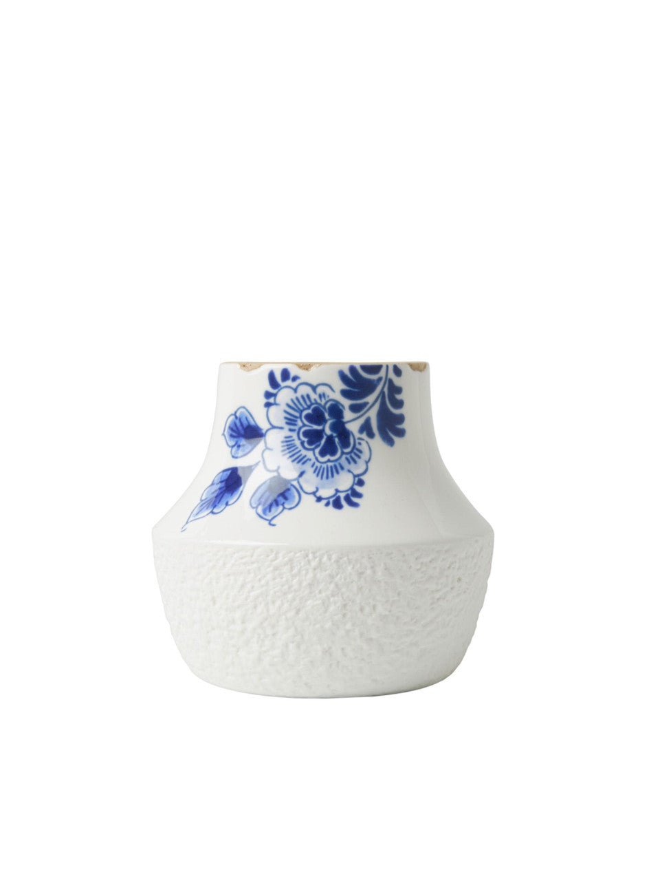 Heinen Delfts Blauw Blauw Bloesem vaasje - Kavel 84