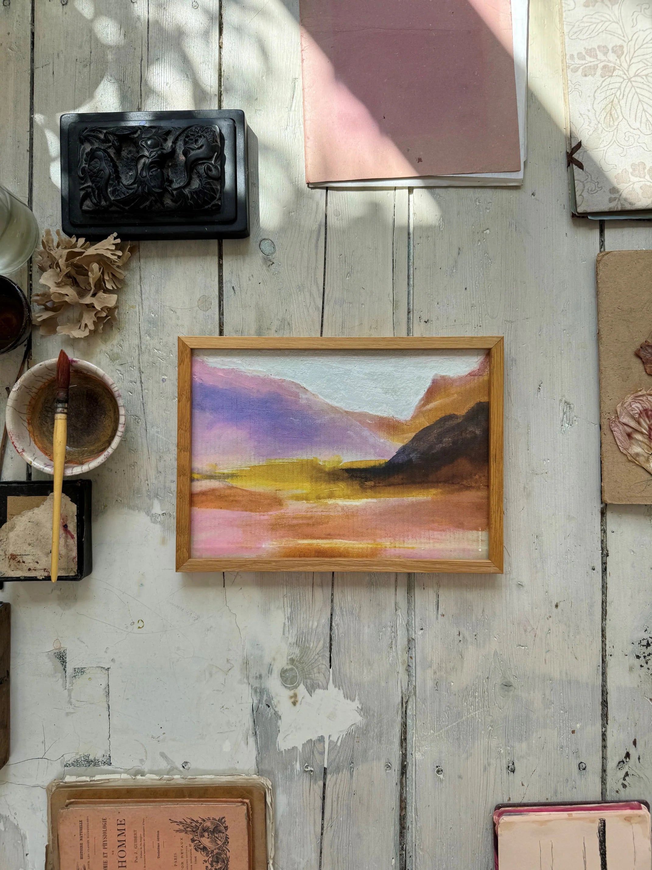 TinyStories Poster met Lijst - De Paysage