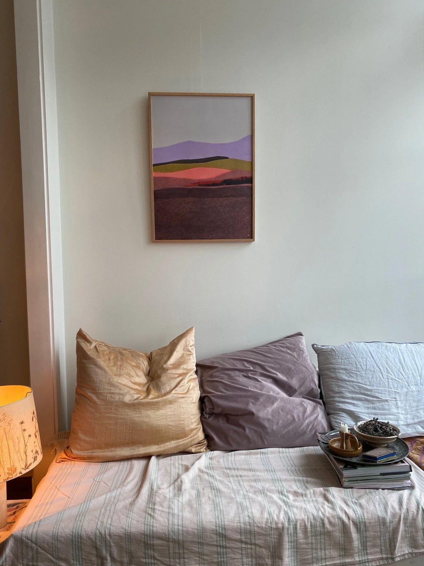 TinyStories Poster met Lijst - Coral & Chocolate