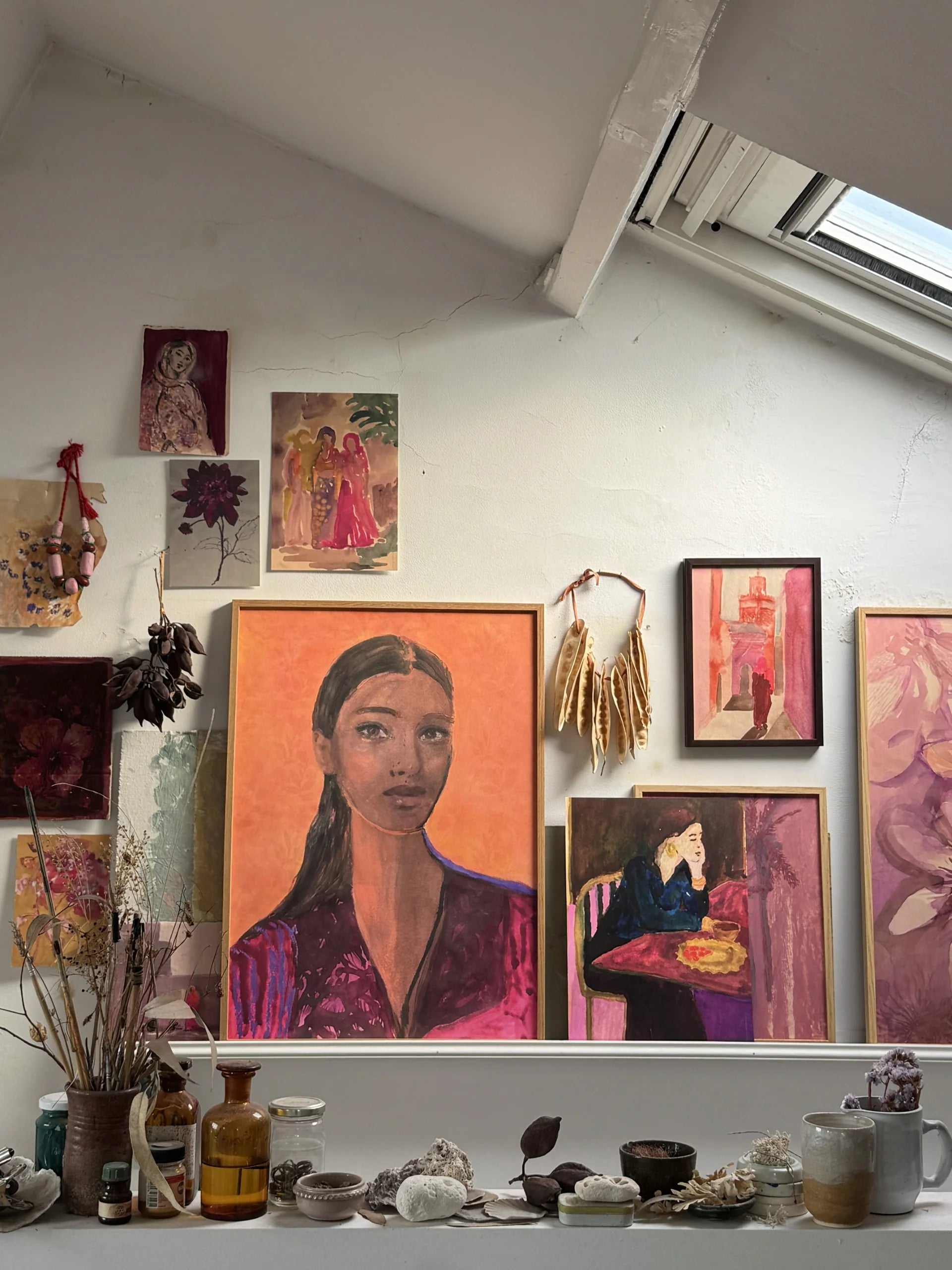 TinyStories Poster met Lijst - Rising Sun