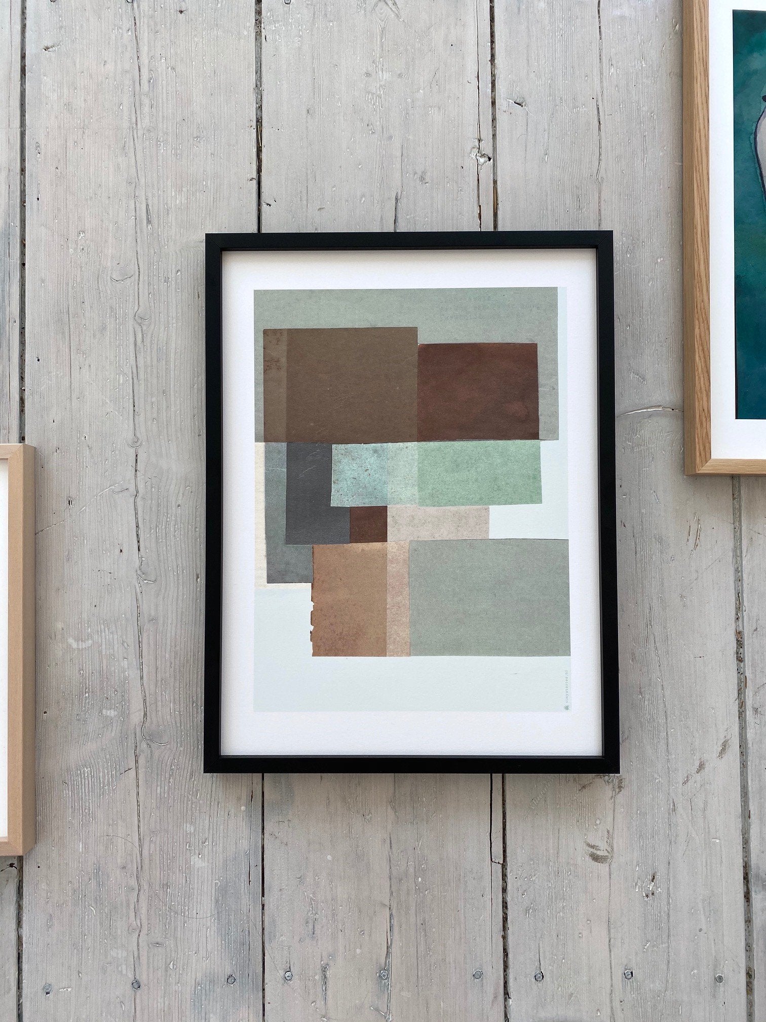 TinyStories Poster met Lijst - Jade - Kavel 84