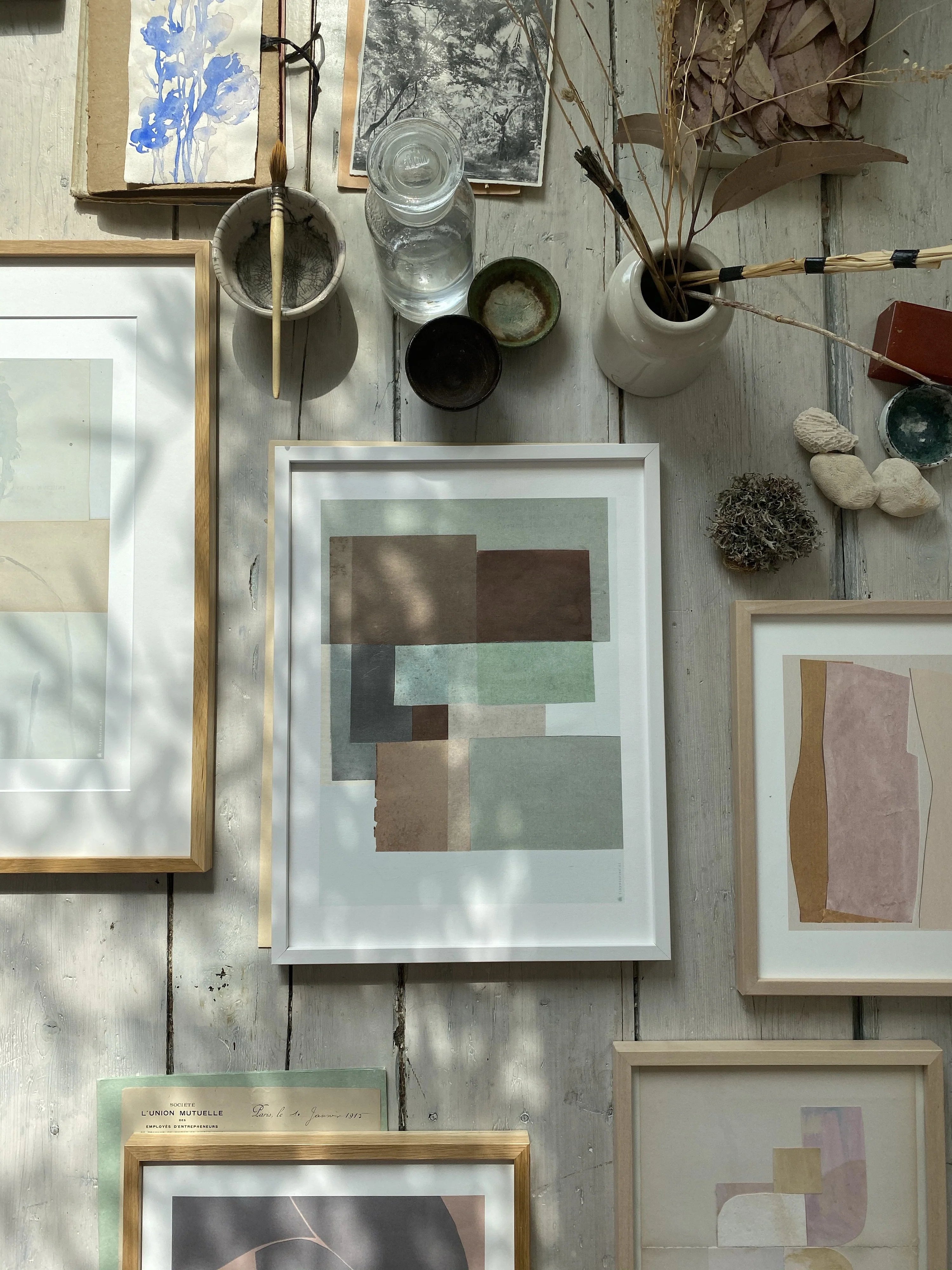 TinyStories Poster met Lijst - Jade - Kavel 84