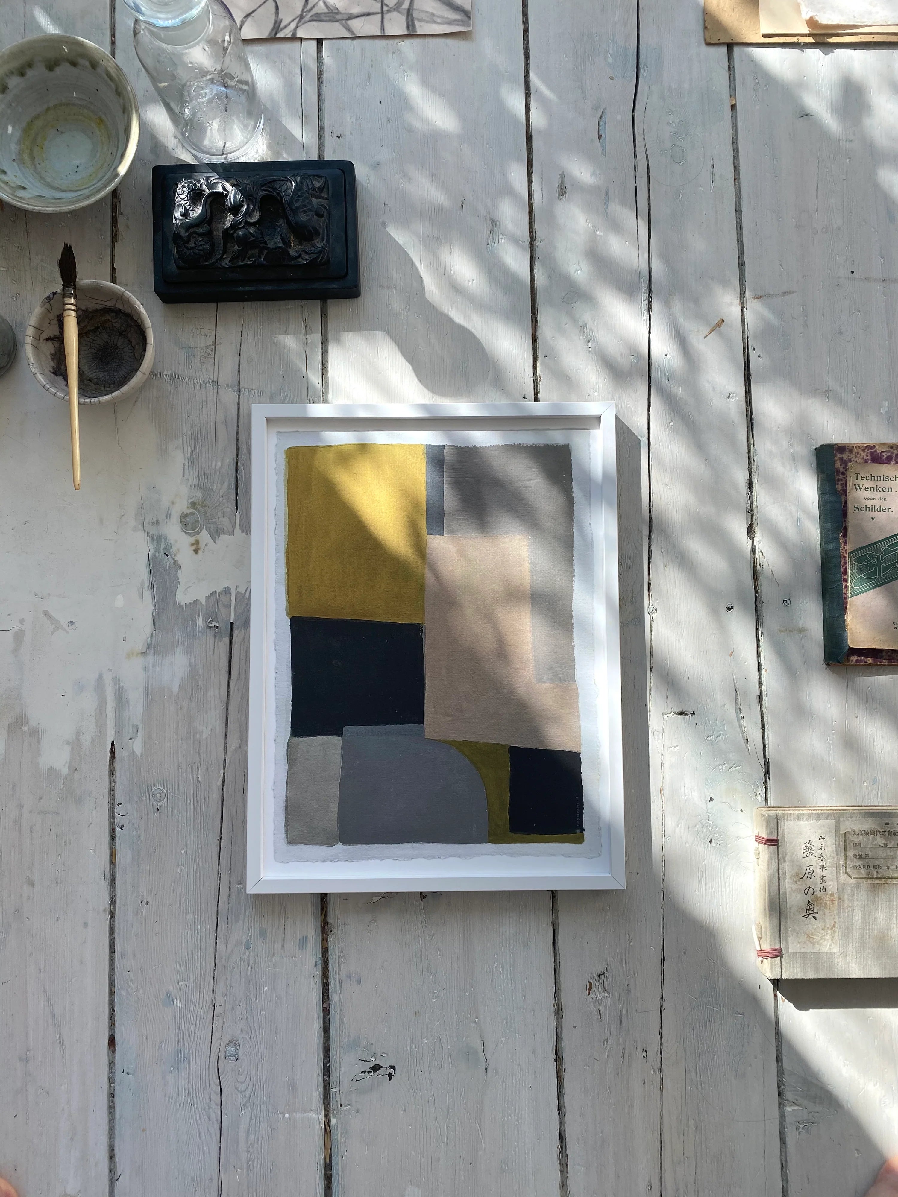 TinyStories Poster met Lijst - Sentier des Ocres