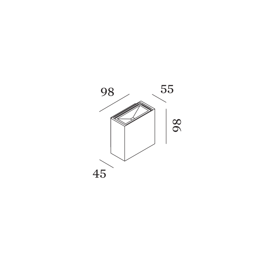 Wever & Ducré CENTRAL wandlamp - Kavel 84