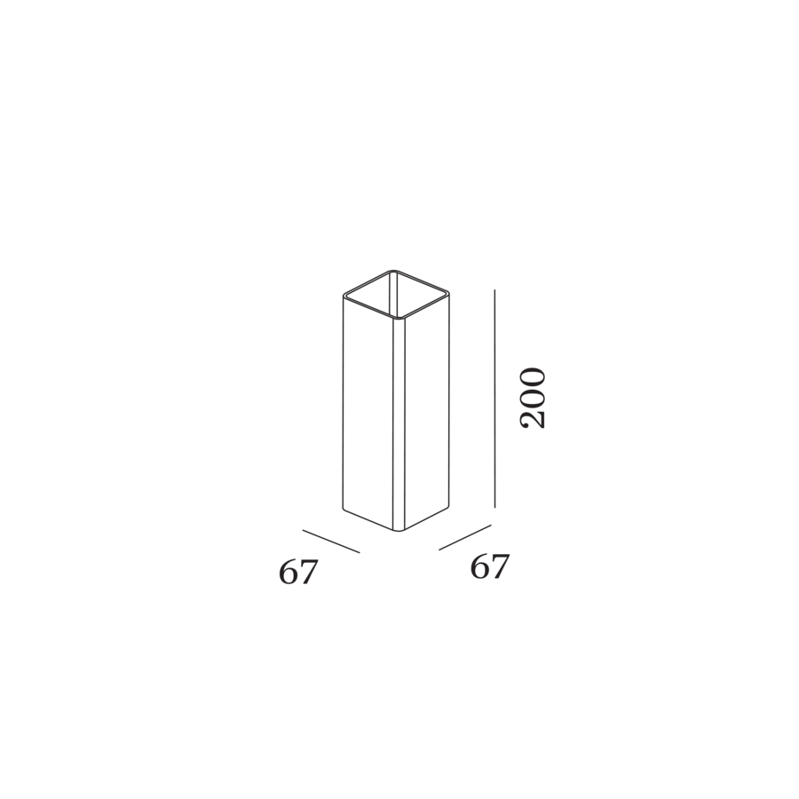 Wever & Ducré DOCUS mini wandlamp