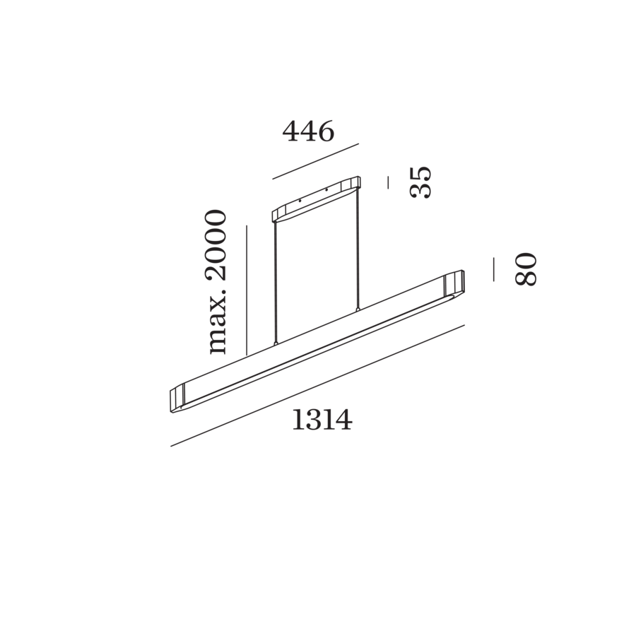 Wever & Ducré ELLO hanglamp
