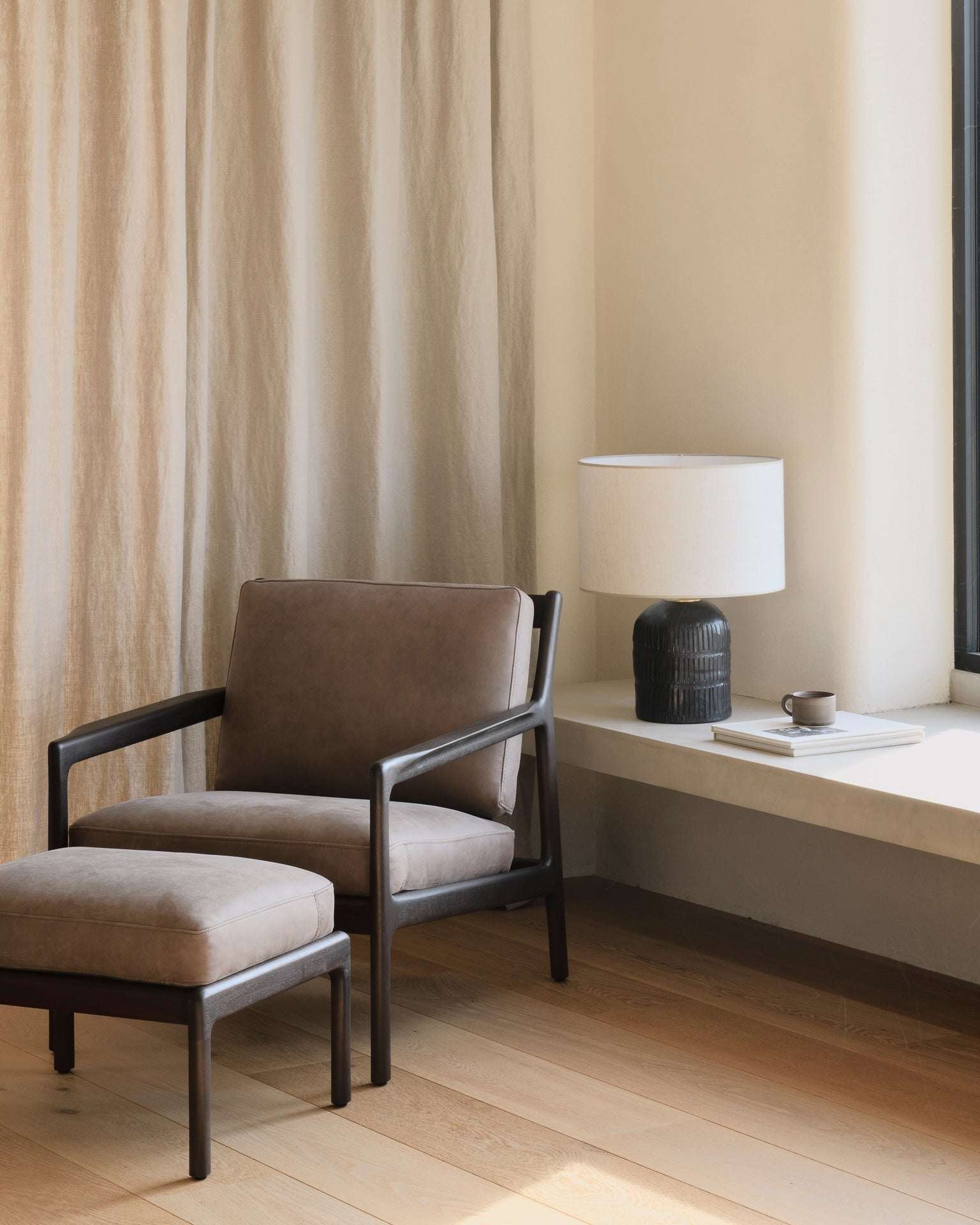 Ethnicraft Jack loungestoel