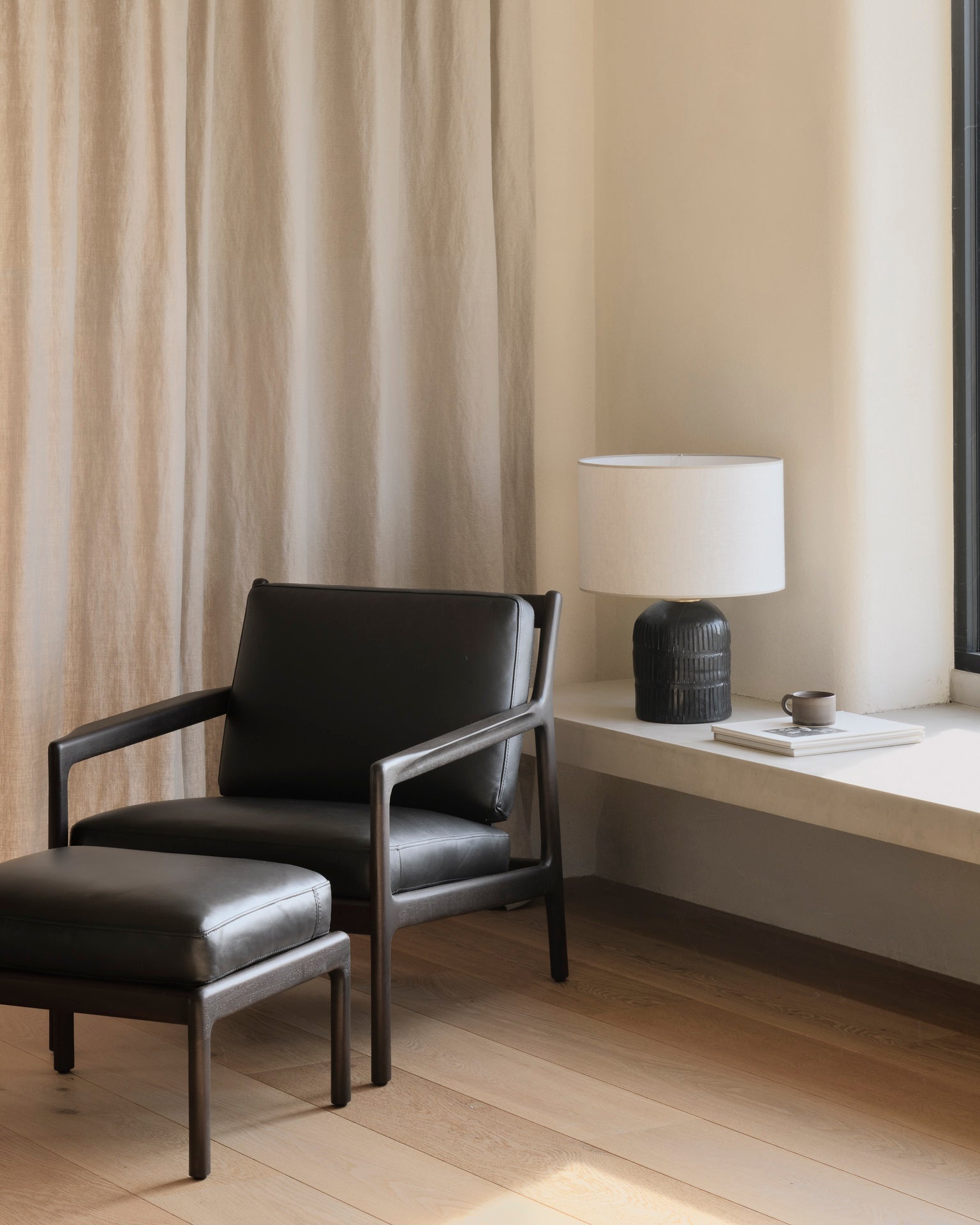 Ethnicraft Jack loungestoel