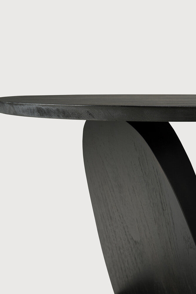 ethnicraft oblic bijzettafel zwart