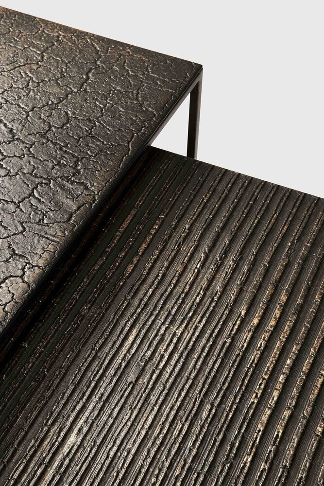 ethnicraft pentagon nesting salontafelset close-up