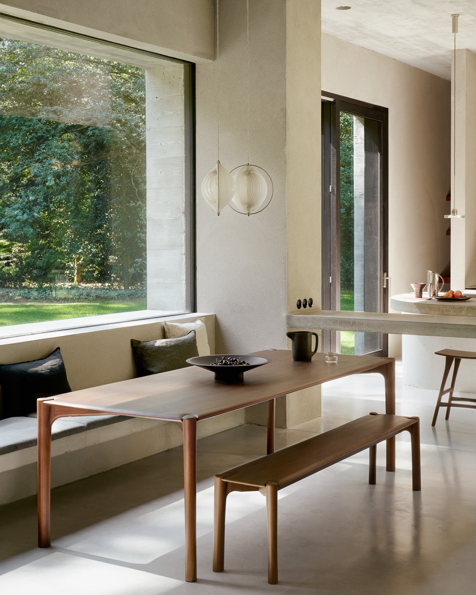 ethnicraft pi bank sfeerbeeld teak