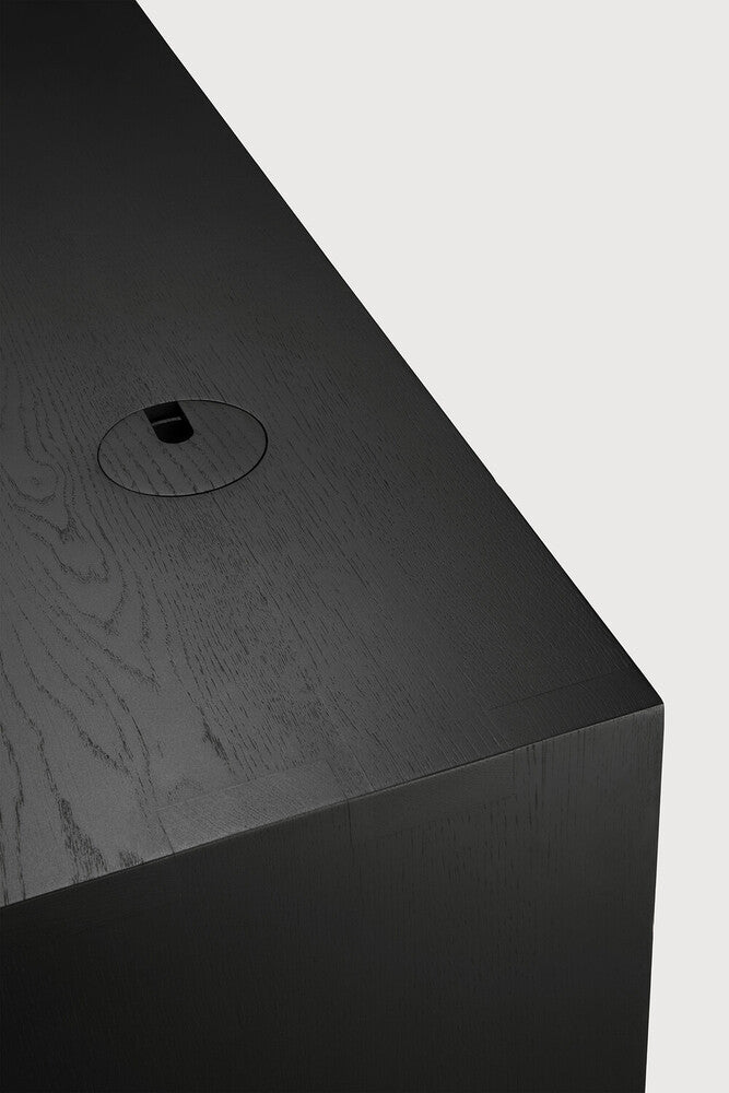 ethnicraft u bureau zwart eiken