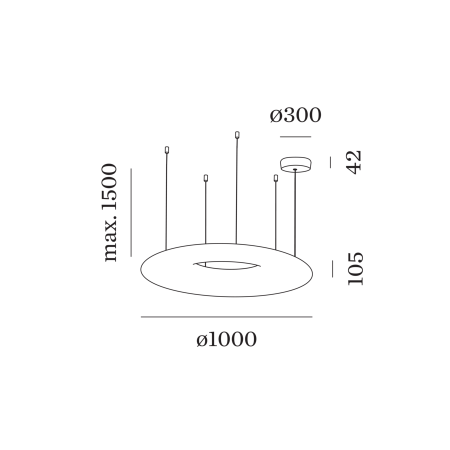 Wever & Ducré GIGANT hanglamp - Kavel 84