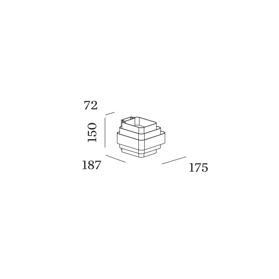 Wever & Ducré J.J.W. wandlamp