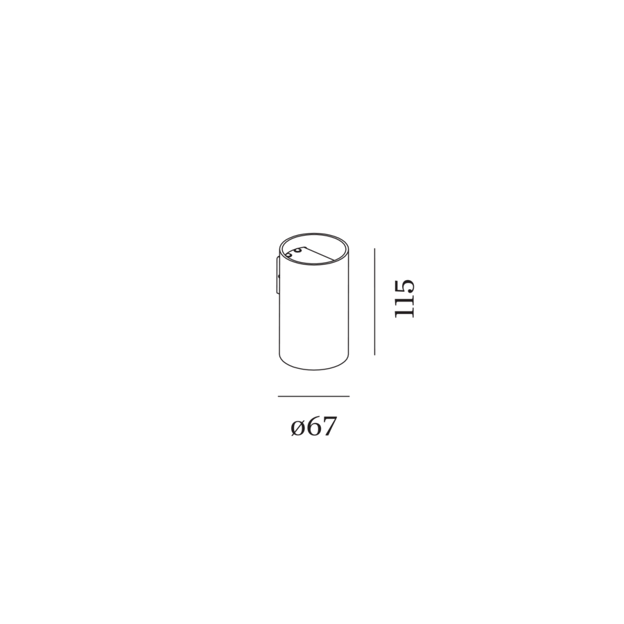 Wever & Ducré RAY mini wandlamp