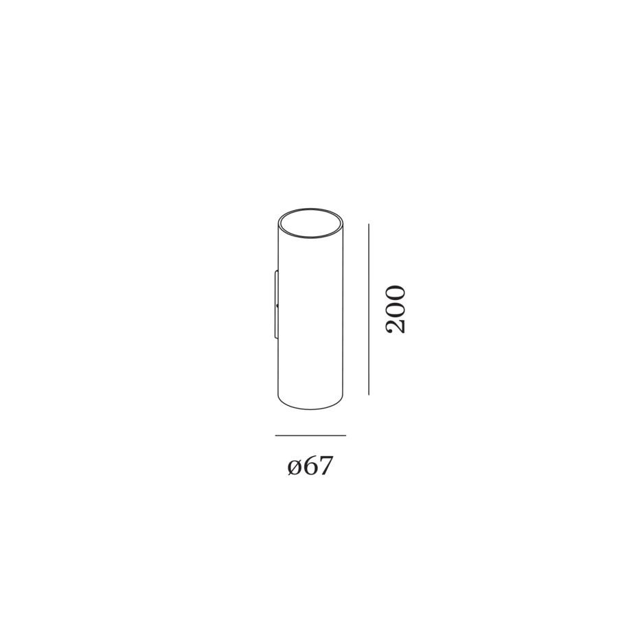 Wever & Ducré RAY mini wandlamp