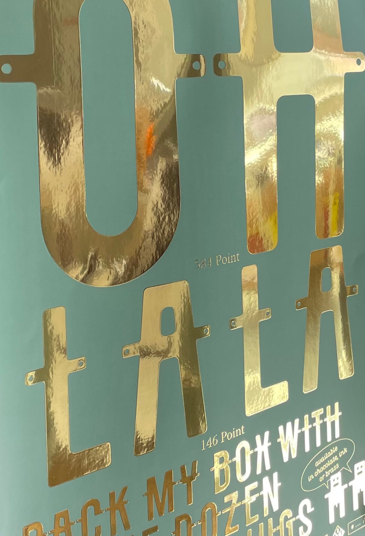 studio boot poster oh lala close-up