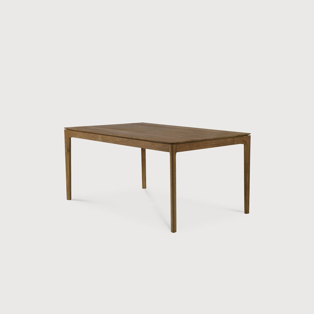 Ethnicraft uitschuifbare eettafel Bok teak