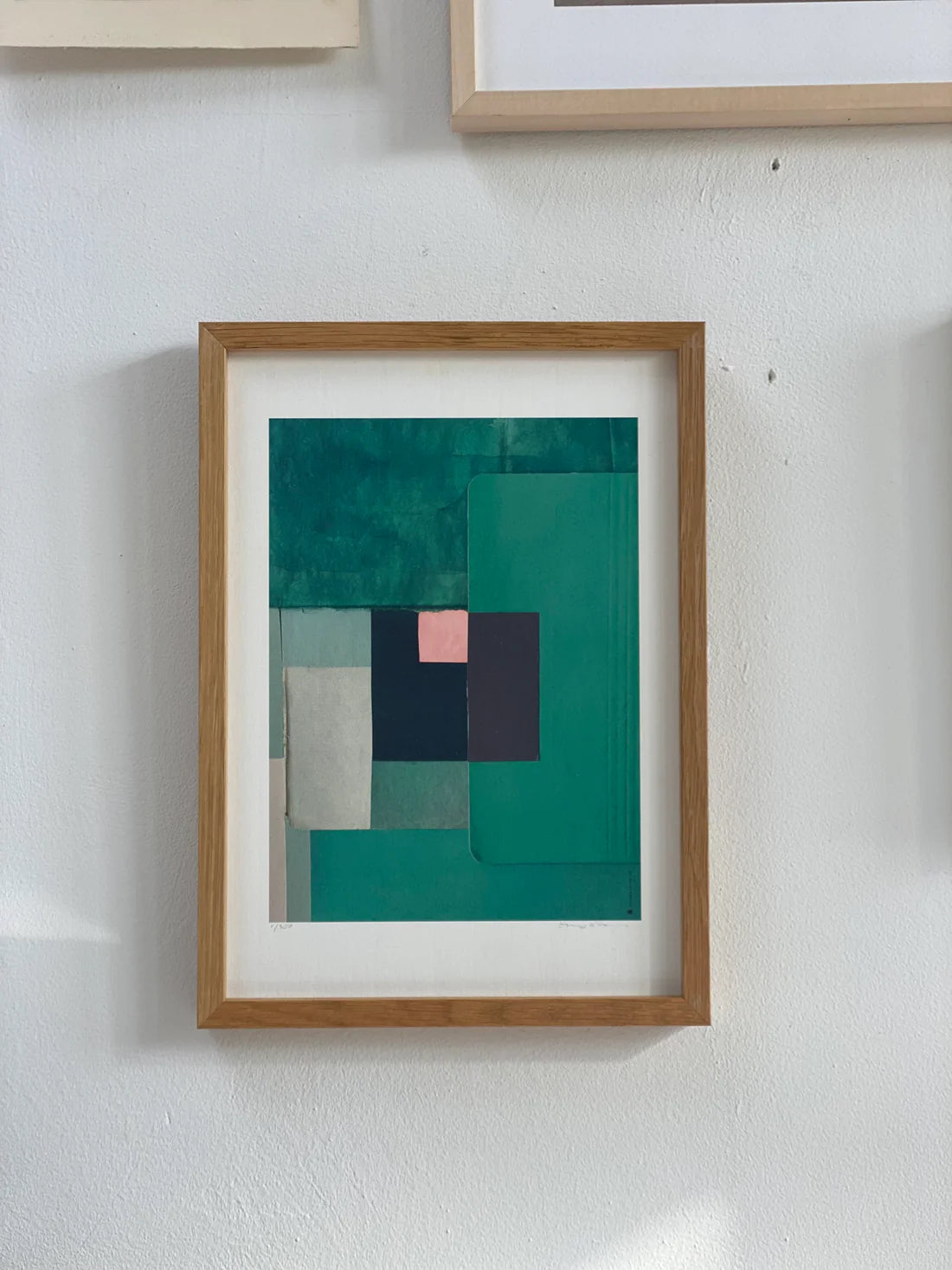 TinyStories Poster met Lijst - Emerald Green