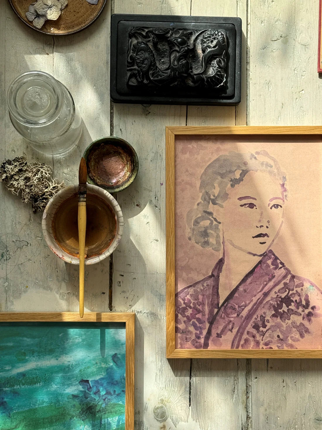 TinyStories Poster met Lijst - Lotus