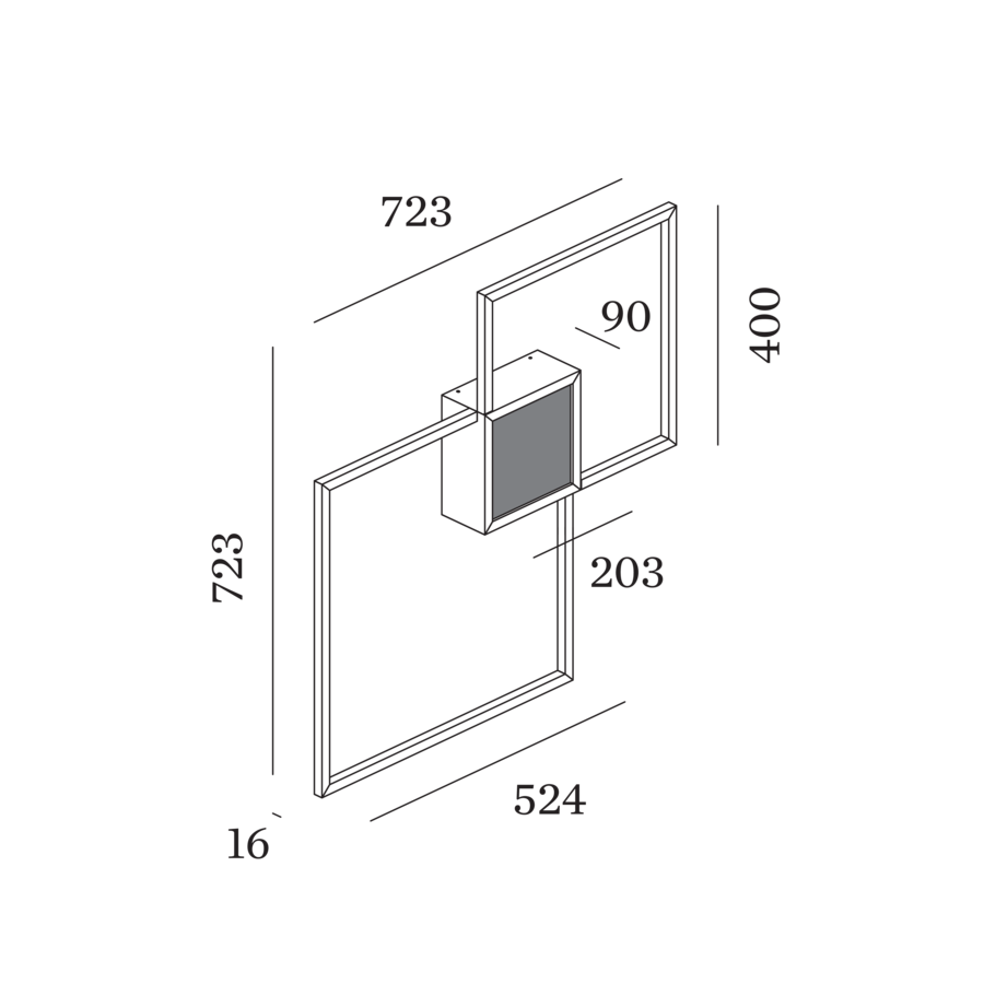 Wever & Ducré VENN wandlamp - Kavel 84