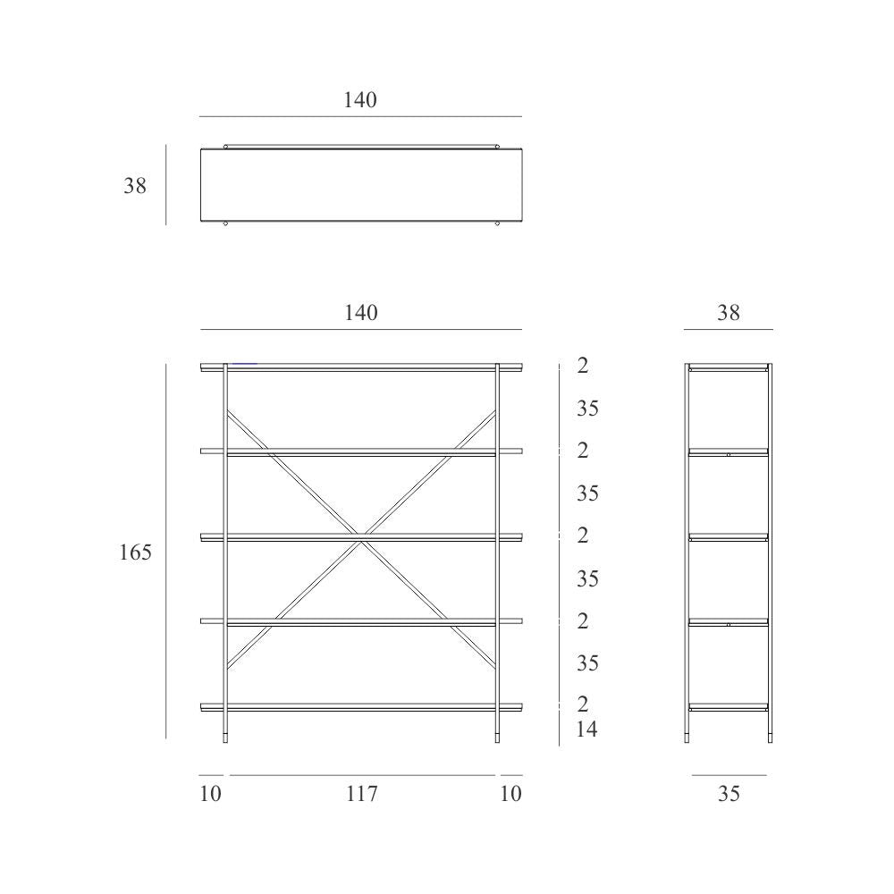 Ethnicraft Open Kast Rise