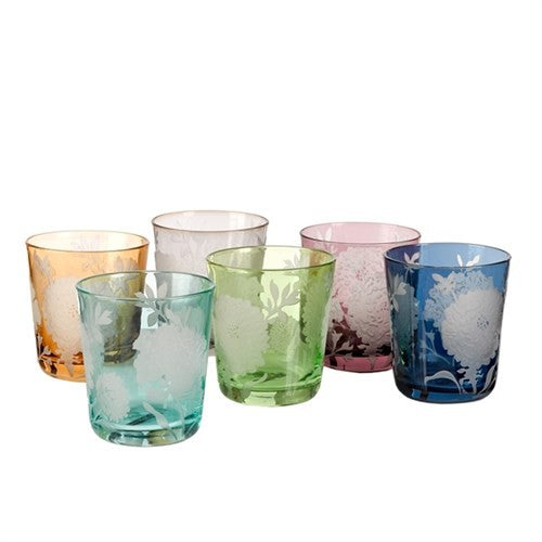 Pols Potten Drinkglazen set Peony Bloemen