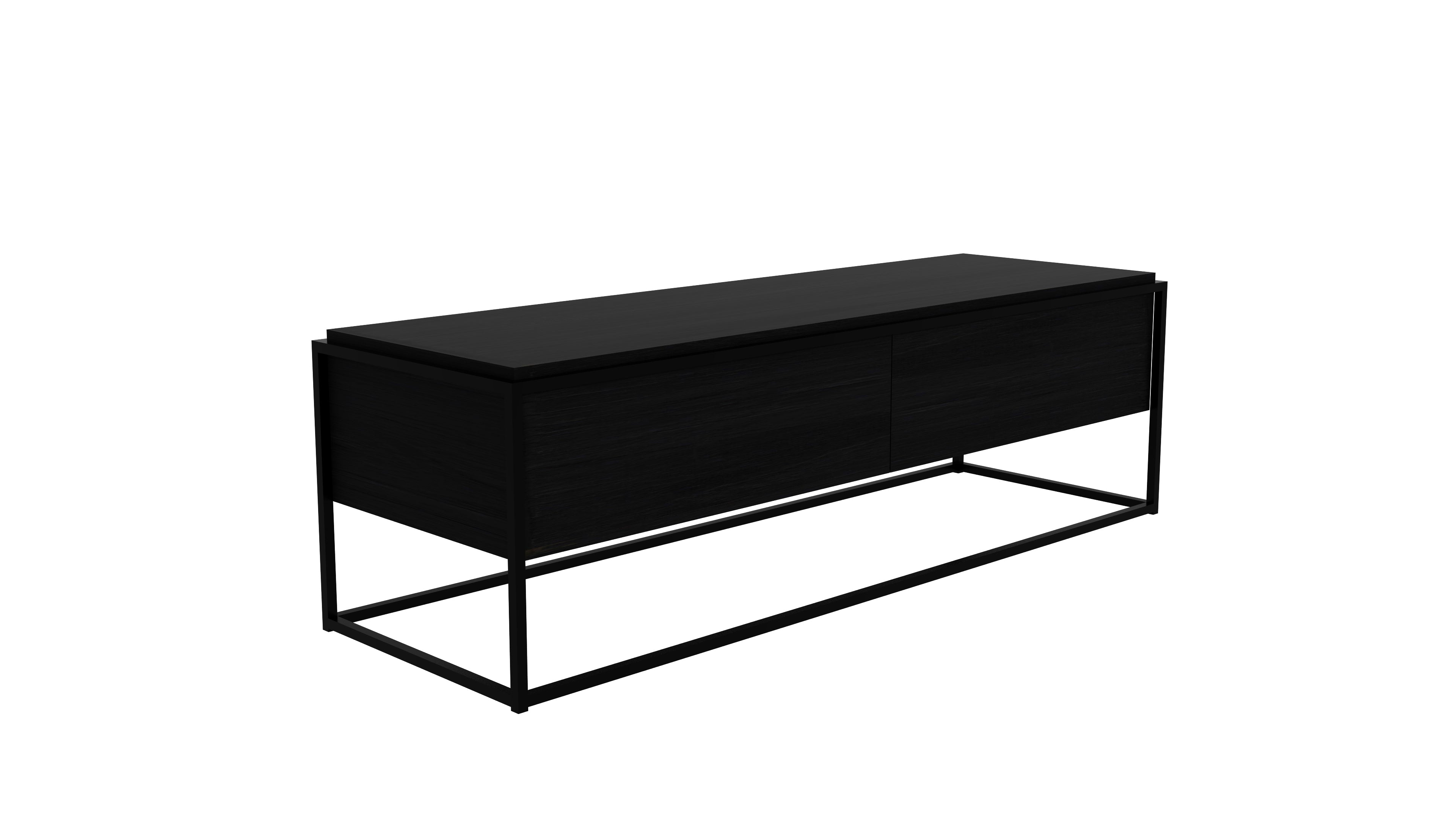 Ethnicraft Monolit TV-meubel Zwart