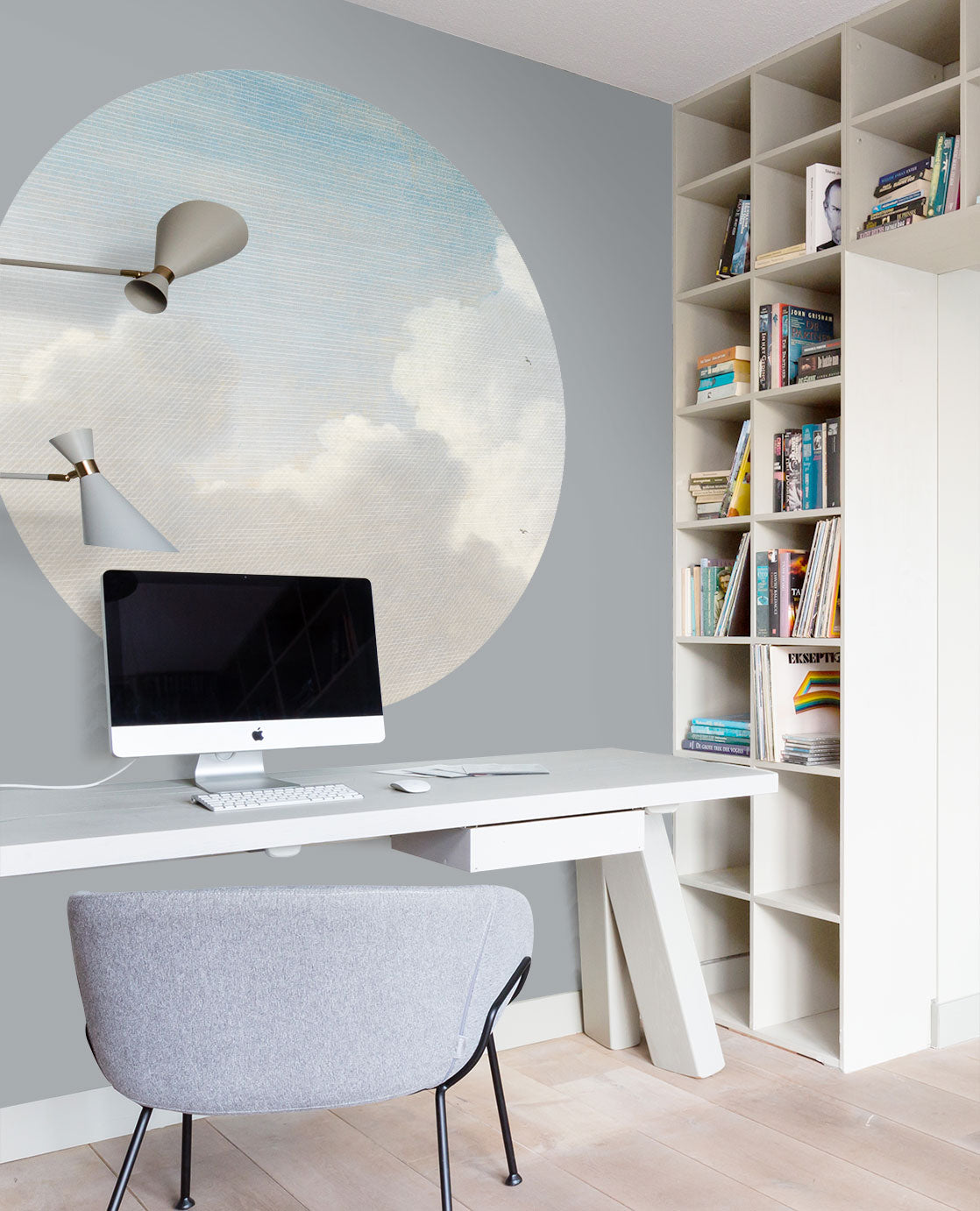 Eijffinger muursticker wolken