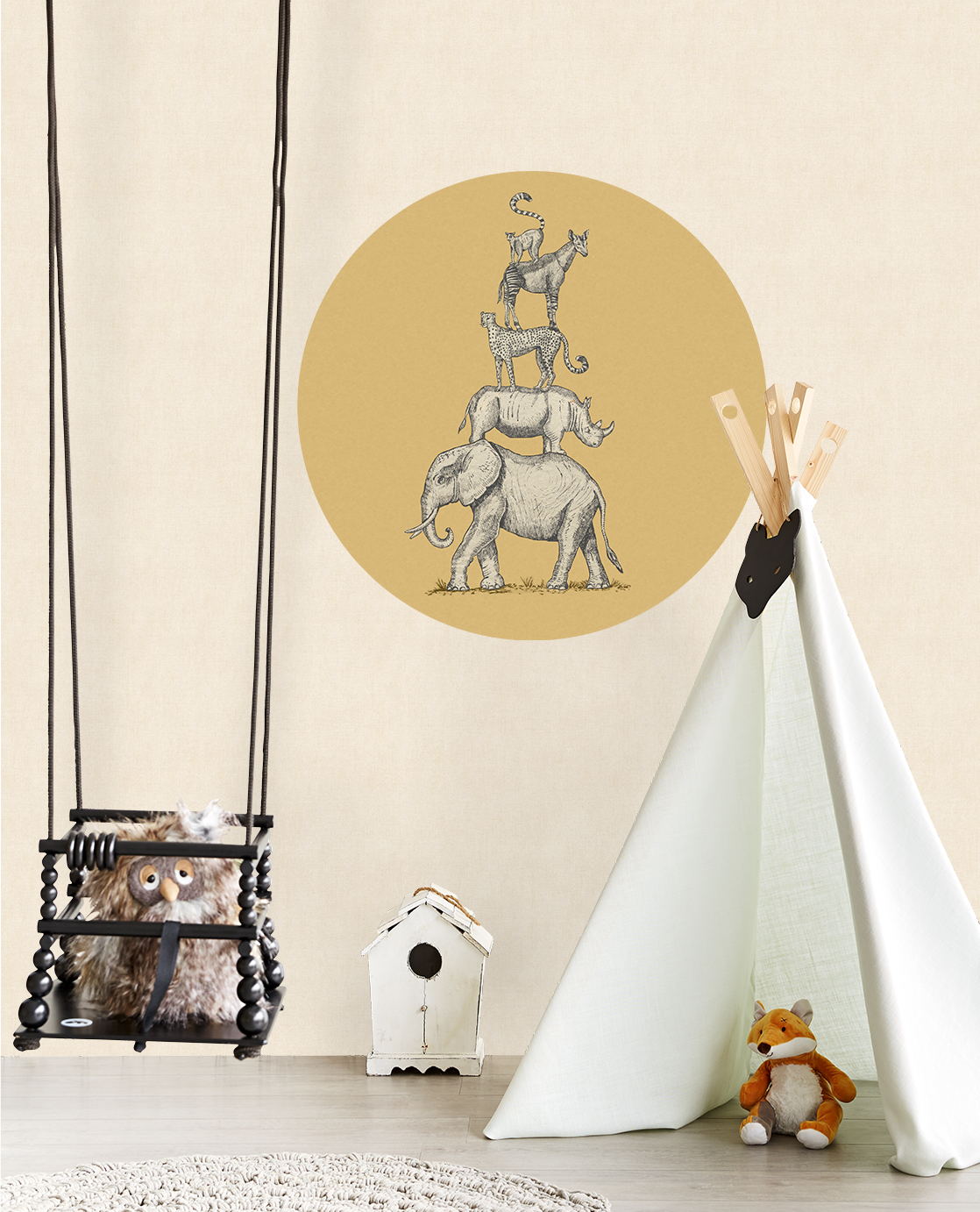 Eijffinger muursticker dieren