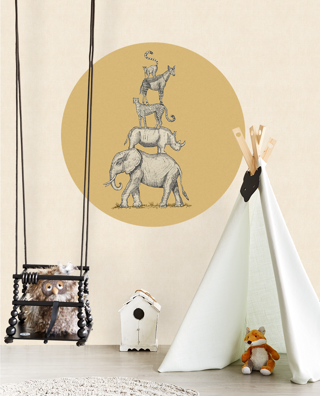 Eijffinger muursticker dieren