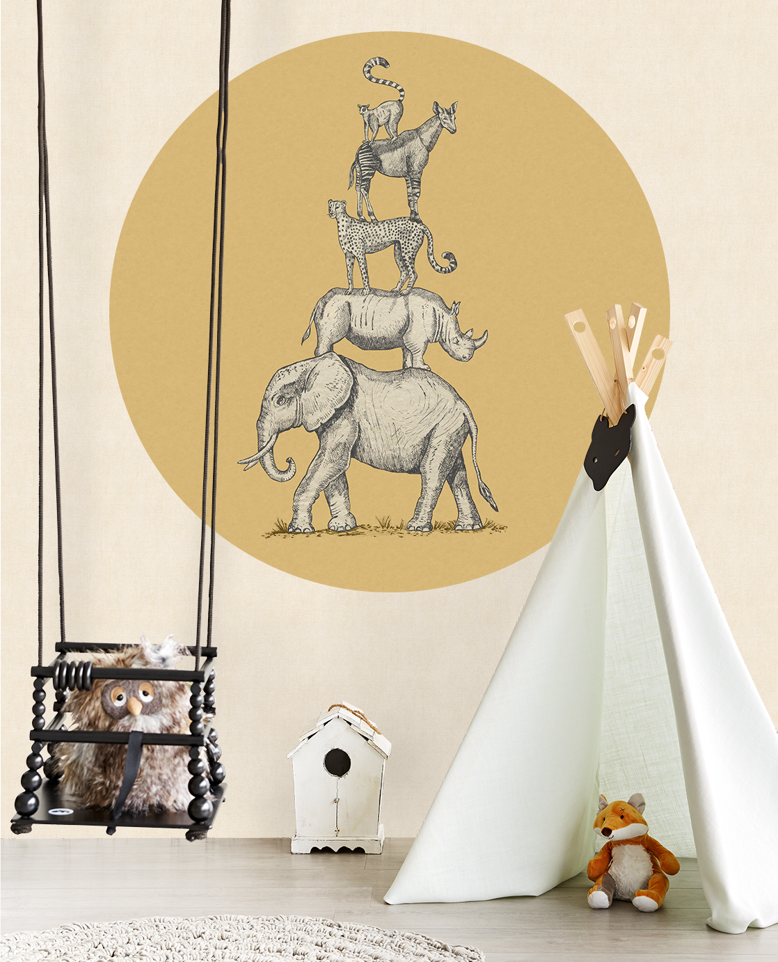 Eijffinger muursticker dieren