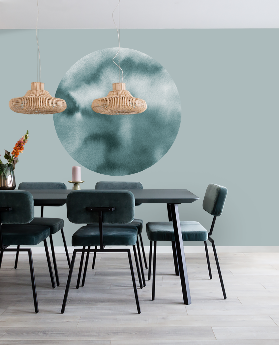 Eijffinger muursticker blauw