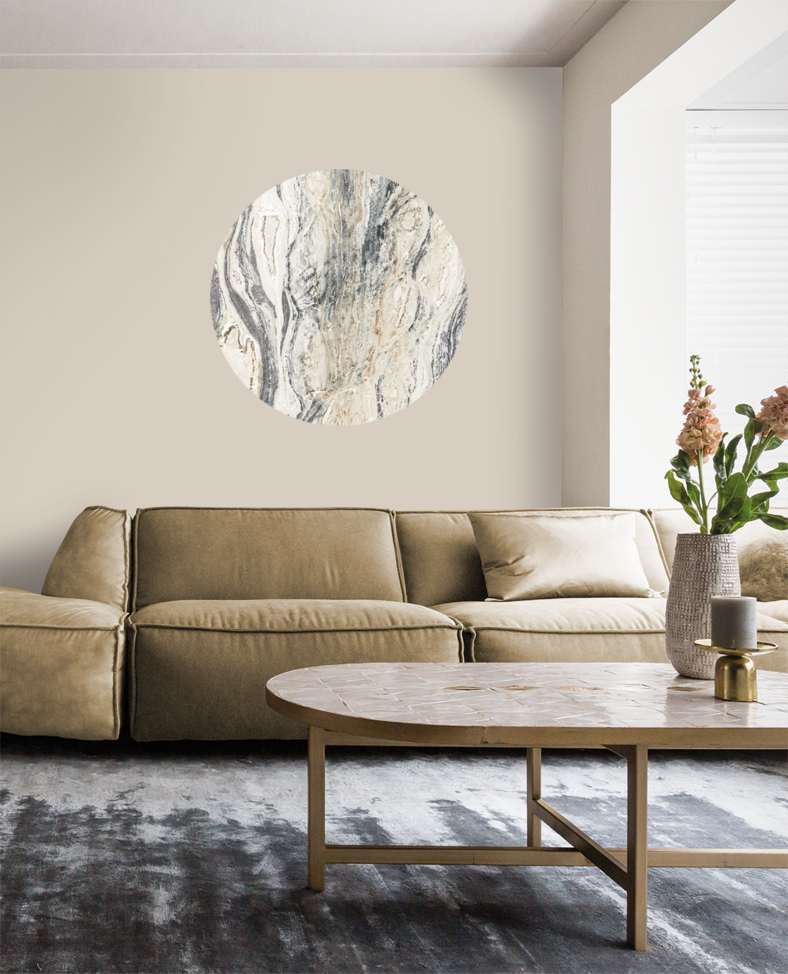 Eijffinger muursticker naturel twist