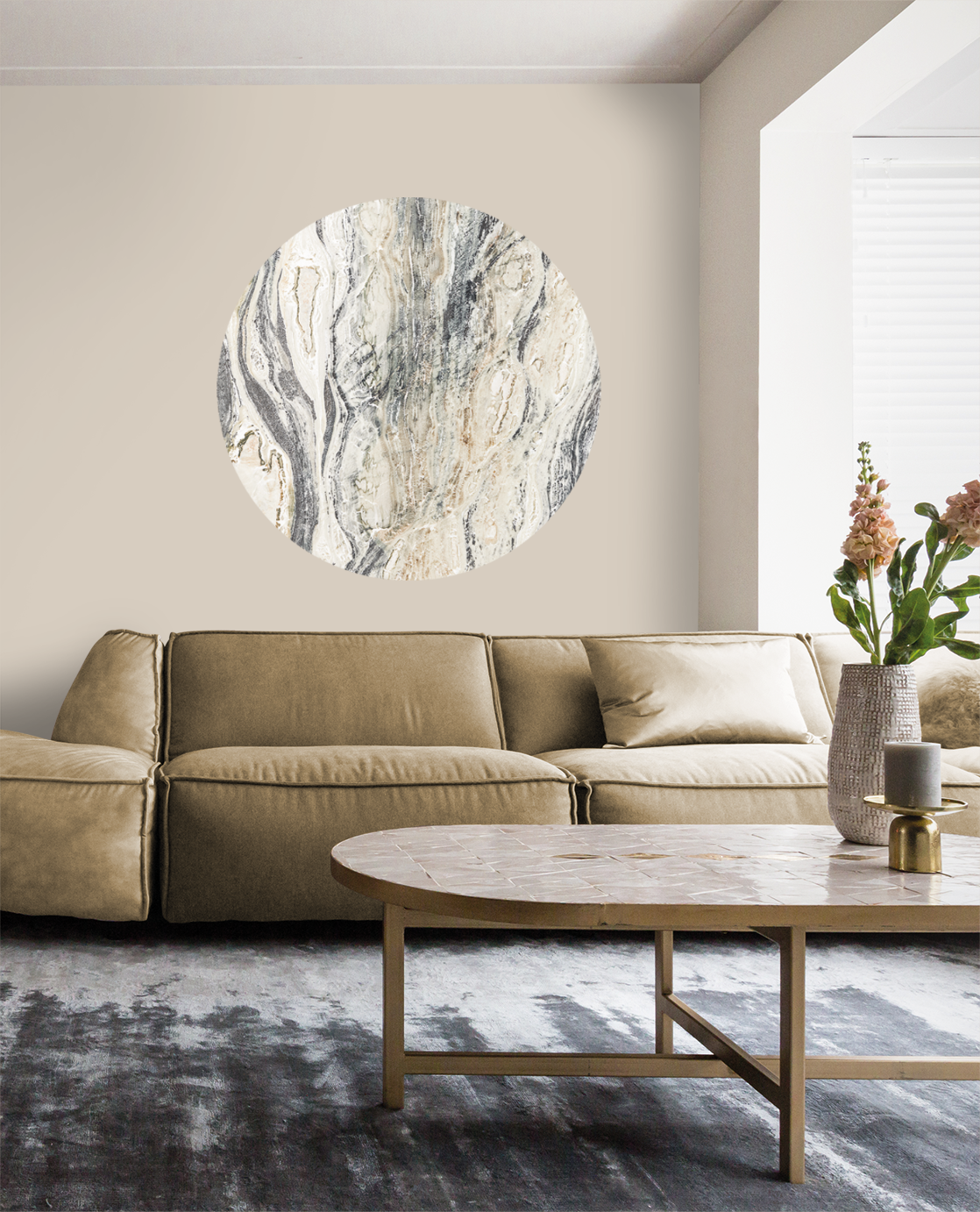 Eijffinger muursticker naturel twist