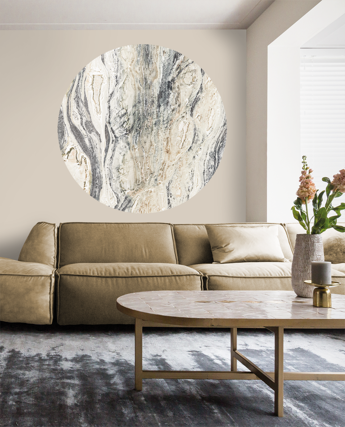 Eijffinger muursticker naturel twist