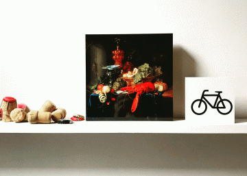 Avonddiner kreeft op hout Decoratie Kavel 84 Woonwinkel