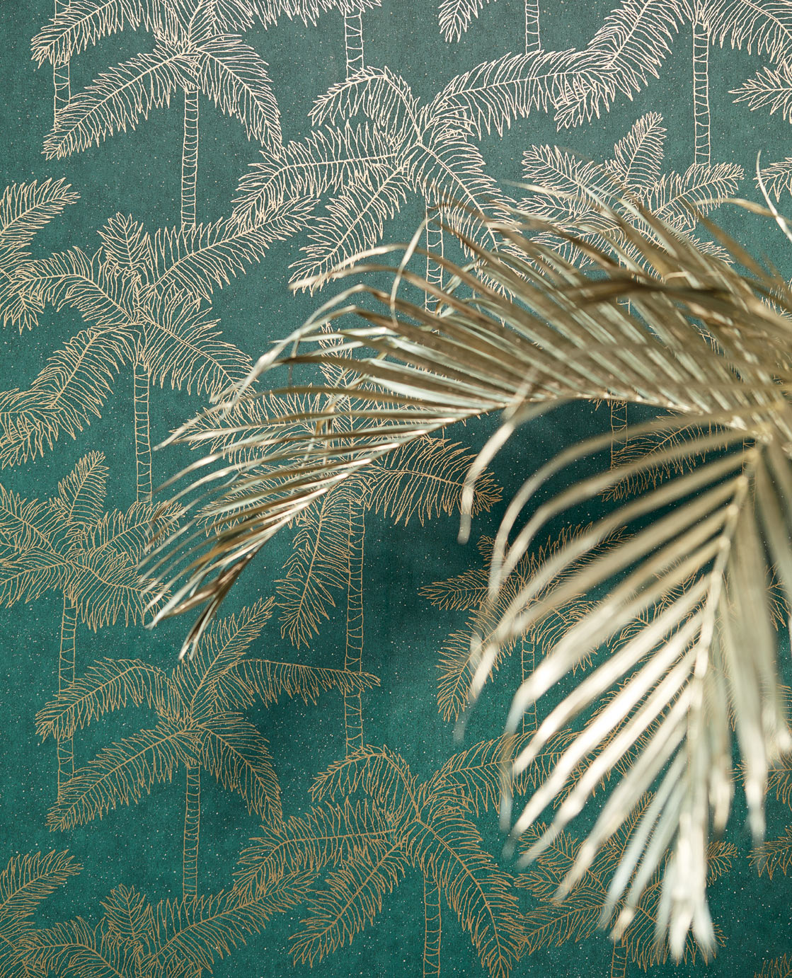 Eijffinger Vivid Palmboom Groen