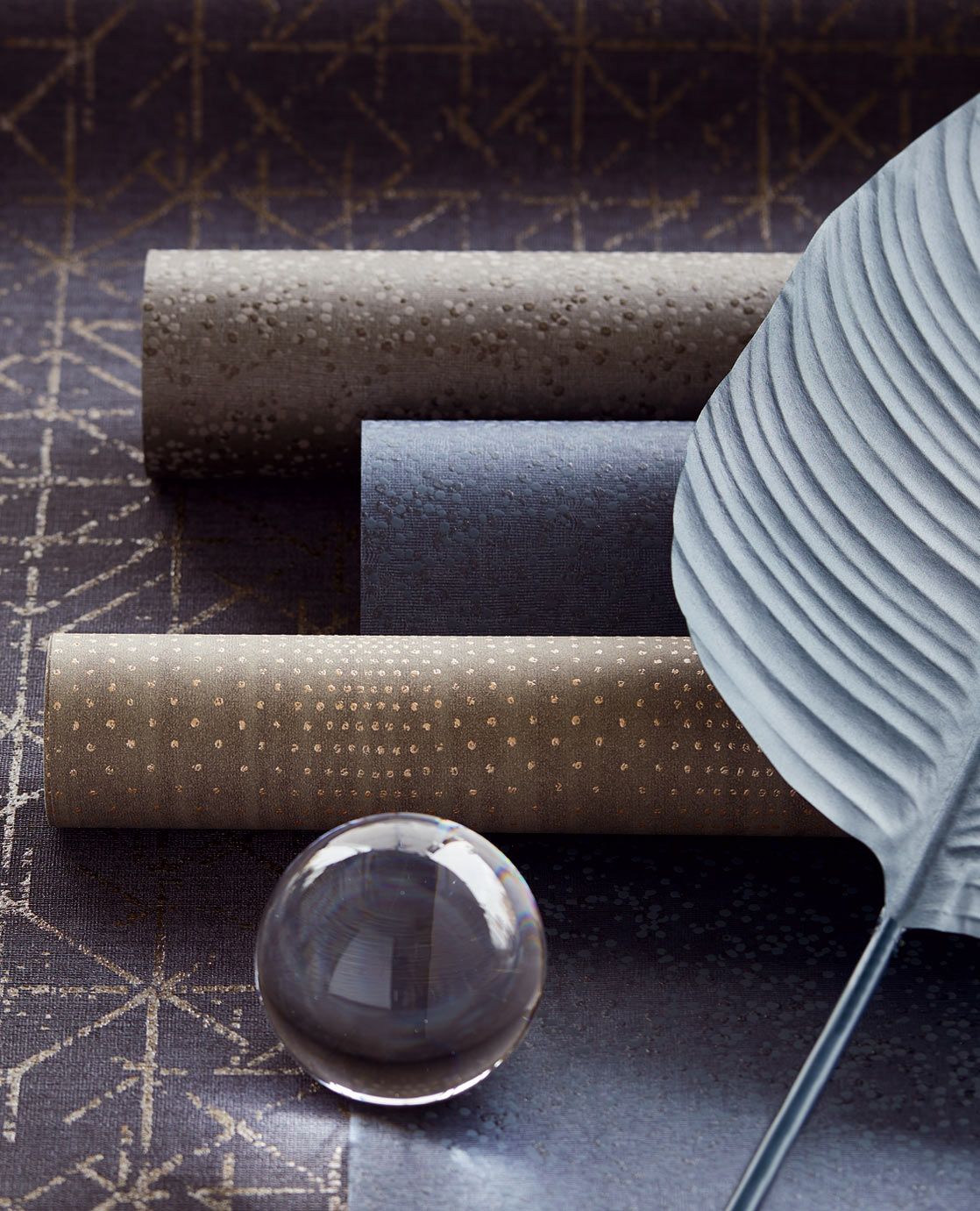 Eijffinger behang Topaz Taupe