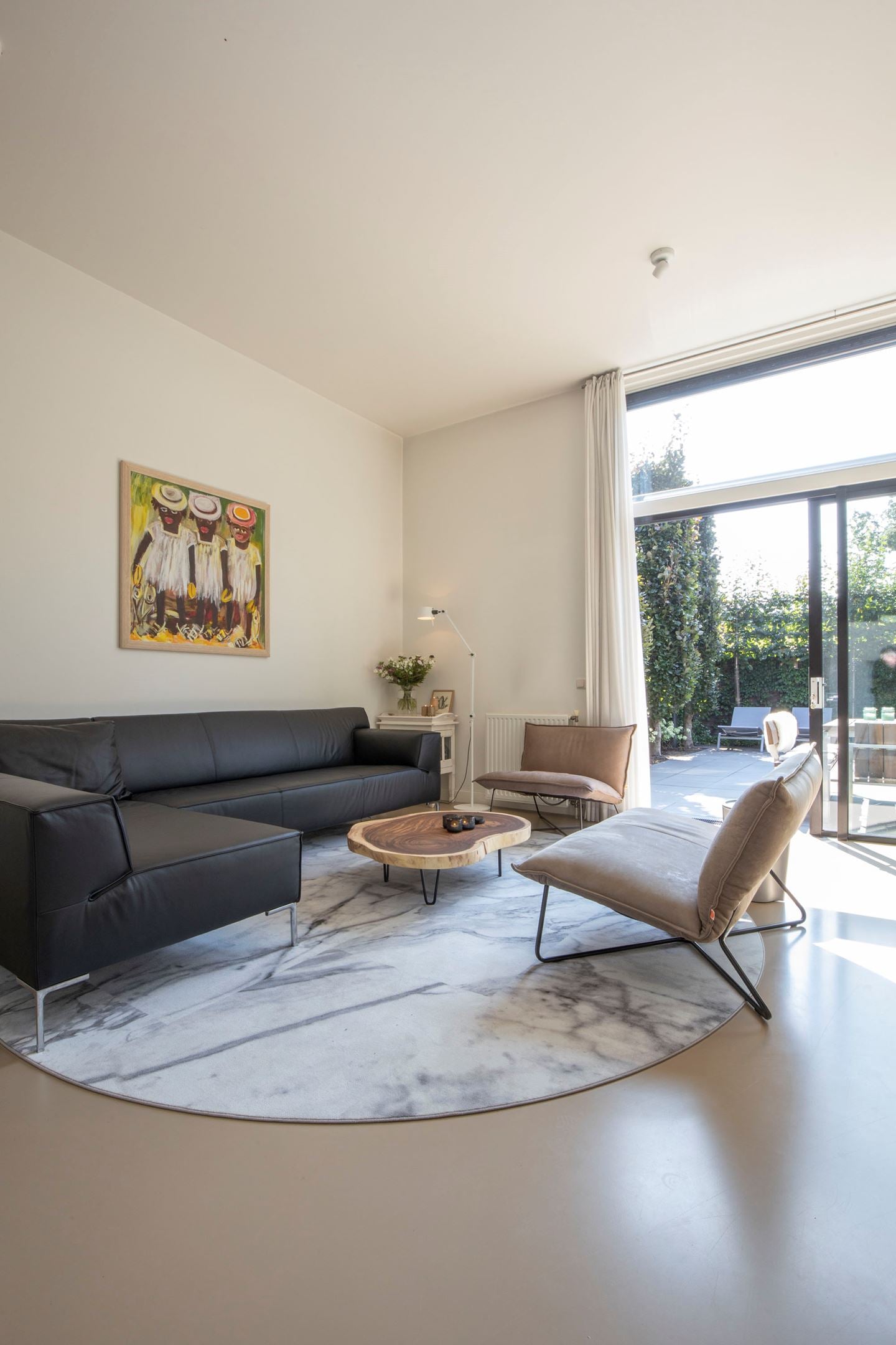 Tarkett vloerkleed Marmerlook wit