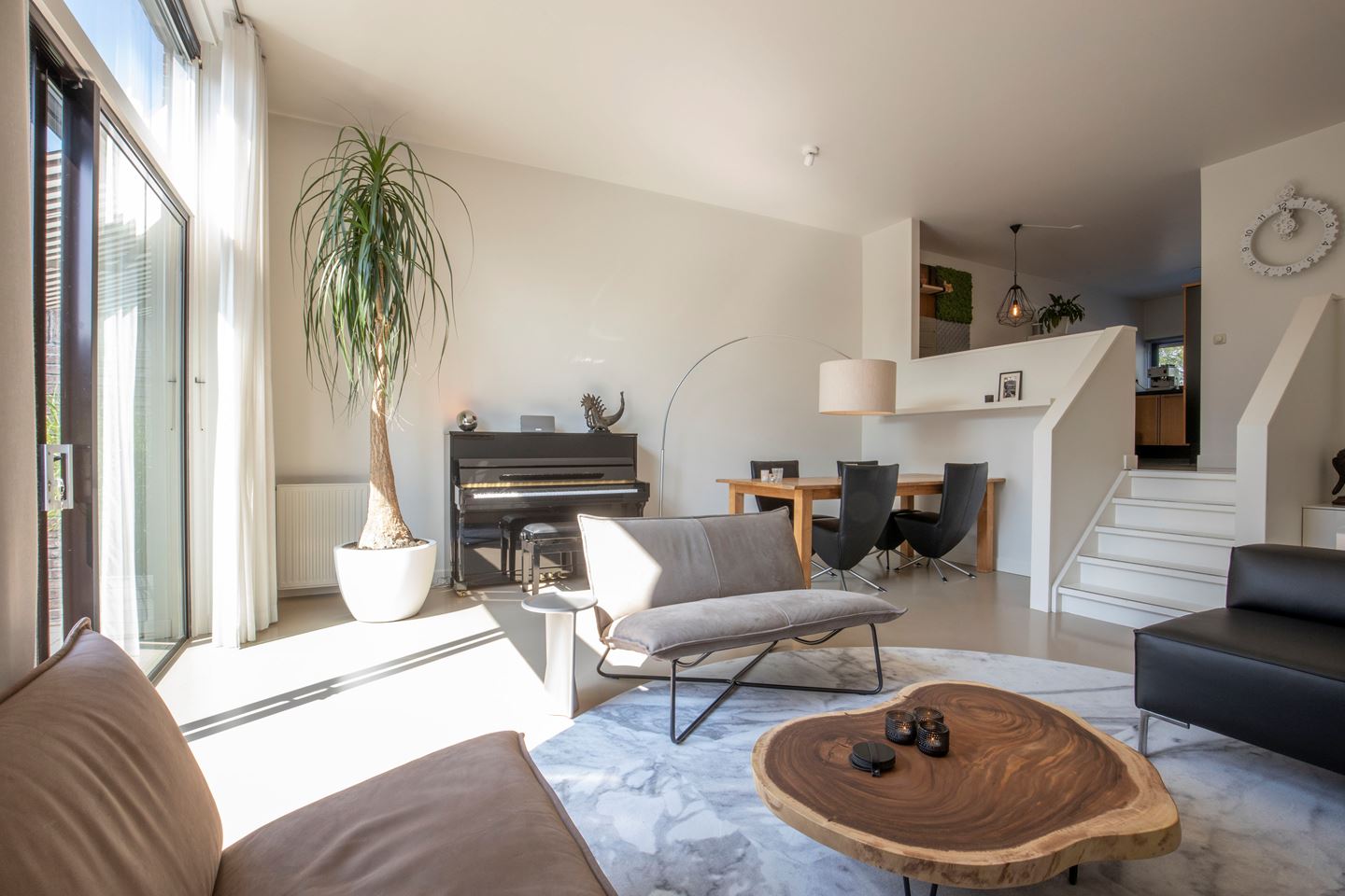 Tarkett vloerkleed Marmerlook wit