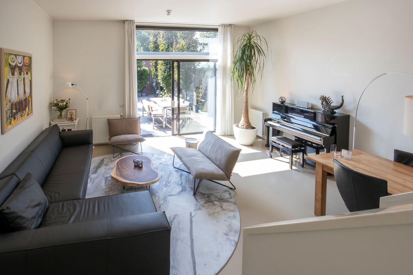 Tarkett vloerkleed Marmerlook wit