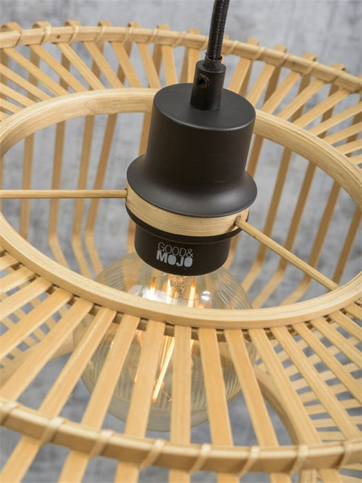 GOOD&MOJO bamboe hanglamp Bromo