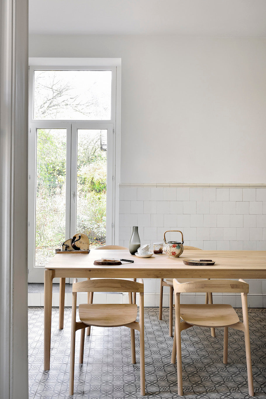 Ethnicraft Eettafel Bok Naturel