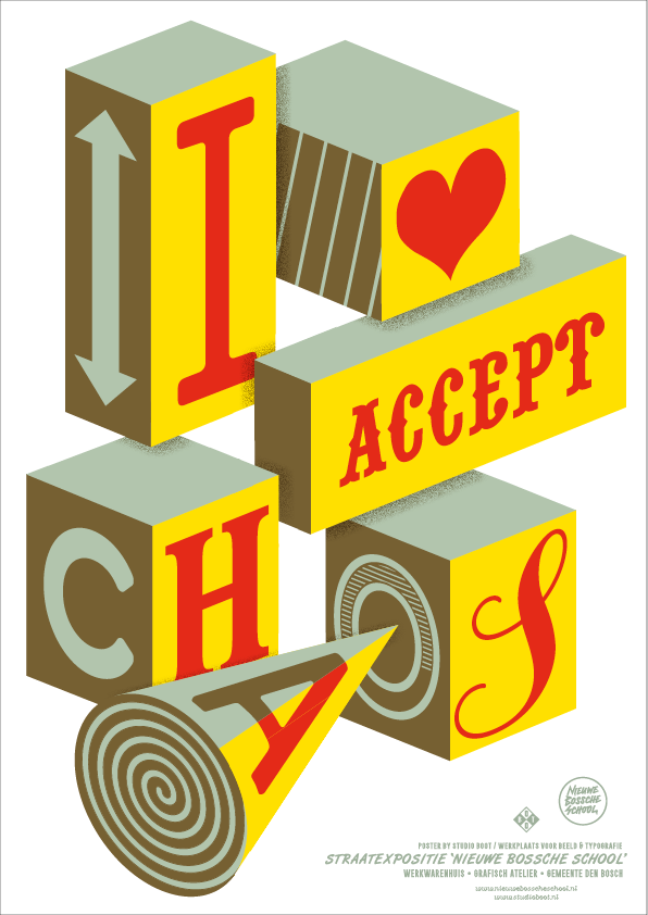 Poster I Accept Chaos