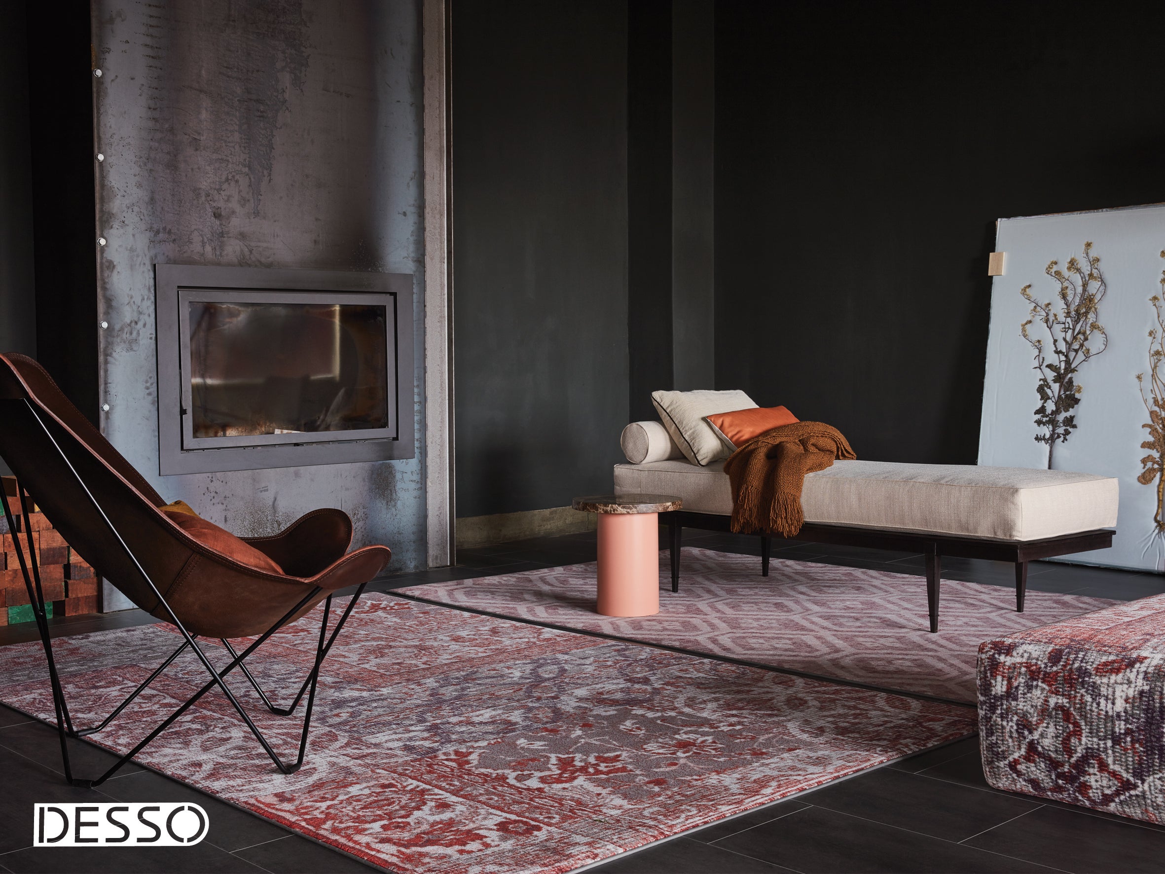 Tarkett vloerkleed Desso&Ex rood