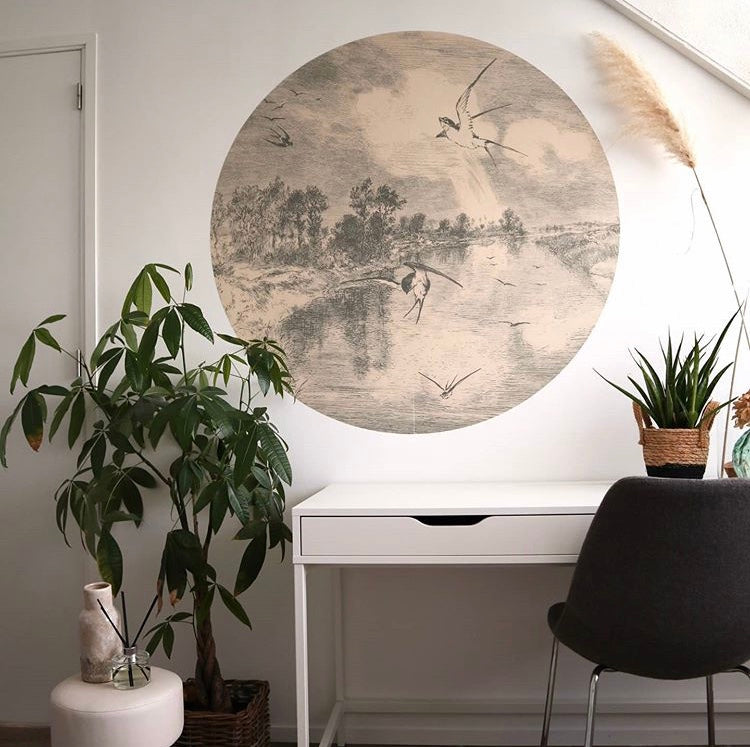 Eijffinger muursticker vogels