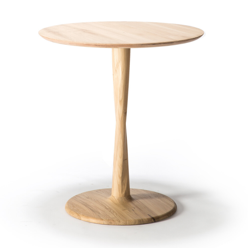 Ethnicraft Eettafel Torsion rond
