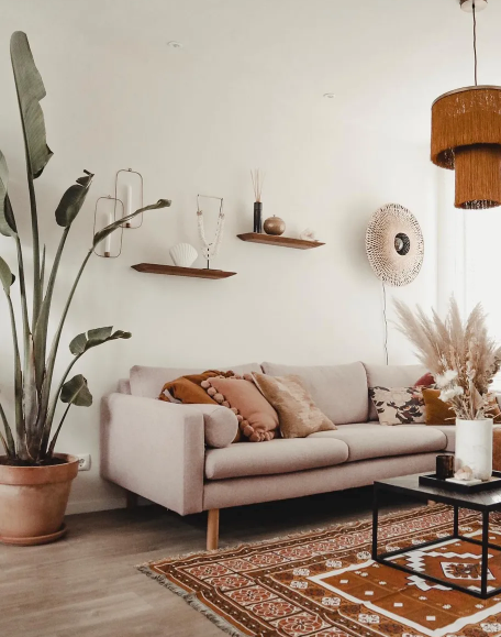 GOOD&MOJO bamboe wandlamp Kalimantan